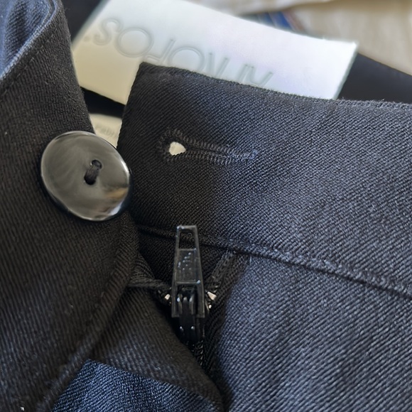 Rodika Zanian Womens Size 42 US Size 10 Black Pants Vintage NWT Old Stock - Picture 12 of 13